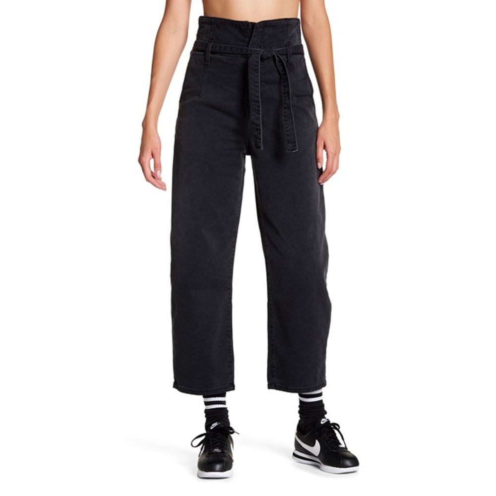Current/Elliott Wide Leg Corset Jeans